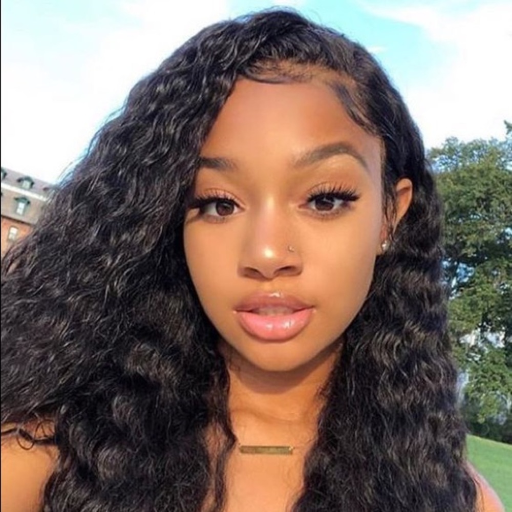 16” Water Wave Full Lace Wig